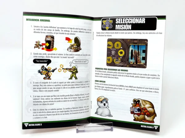 Metal Slug 3 (ESP) (Manual) para PlayStation 2, edición PAL España, de segunda mano