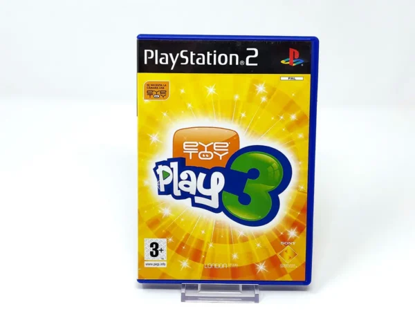 Portada de EyeToy: Play 3 (ESP) (Promo) para PlayStation 2, edición PAL España, de segunda mano