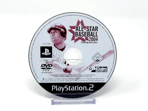 All-Star Baseball 2004 featuring Derek Jeter (EUR) (Disco) para PlayStation 2, edición PAL, de segunda mano