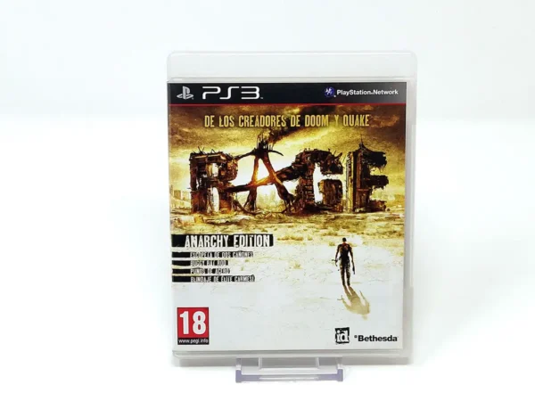 Portada de Rage (Anarchy Edition) (ESP) para PlayStation 3, edición PAL España, de segunda mano