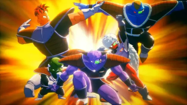Lateral de la caja de Dragon Ball Z Kakarot (ESP) para PlayStation 4