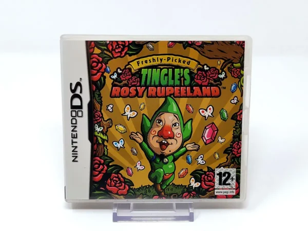 Portada de Freshly-Picked: Tingle's Rosy Rupeeland (ESP) para Nintendo DS, edición PAL España, de segunda mano