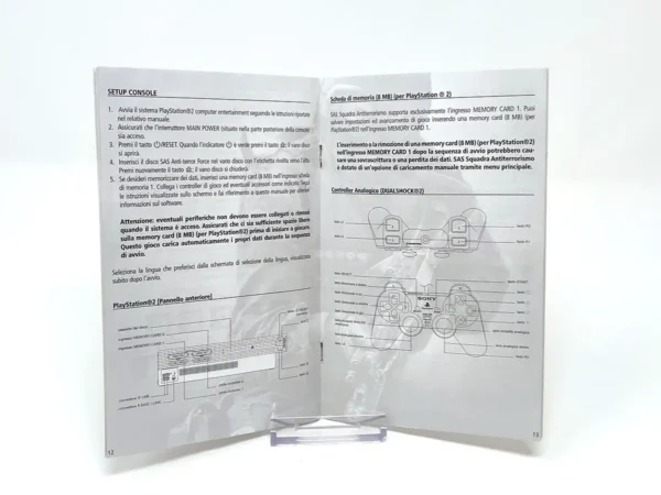 SAS: Anti-Terror Force (ESP) (Manual) para PlayStation 2, edición PAL España, de segunda mano