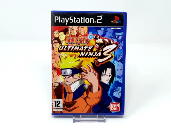 Portada de Naruto: Ultimate Ninja 3 (FRA) para PlayStation 2, edición PAL Francia, de segunda mano