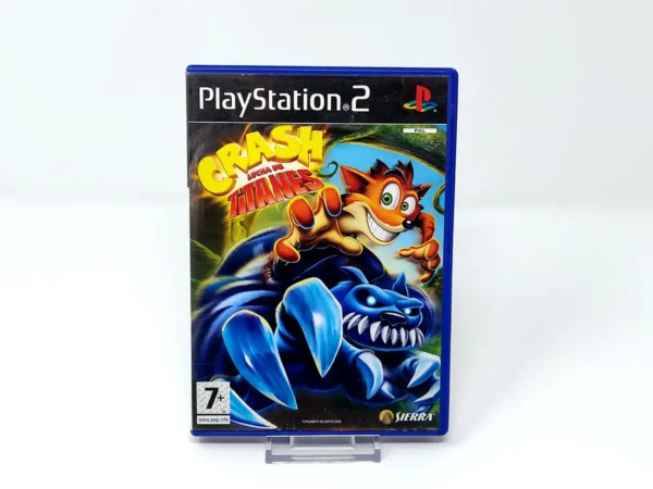 Portada de Crash Lucha de Titanes (ESP) para PlayStation 2, de segunda mano