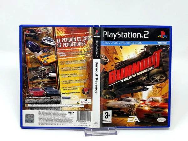 Burnout Revenge (ESP) (Carátula) para PlayStation 2, edición PAL España, de segunda mano