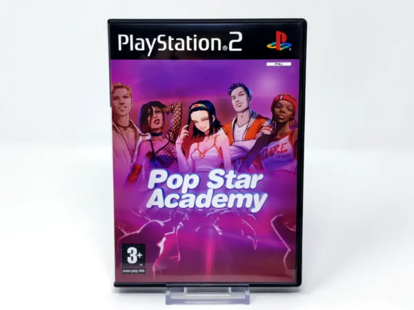 Portada de Pop Star Academy (ESP) (Rebajado) para PlayStation 2, edición PAL España, de segunda mano