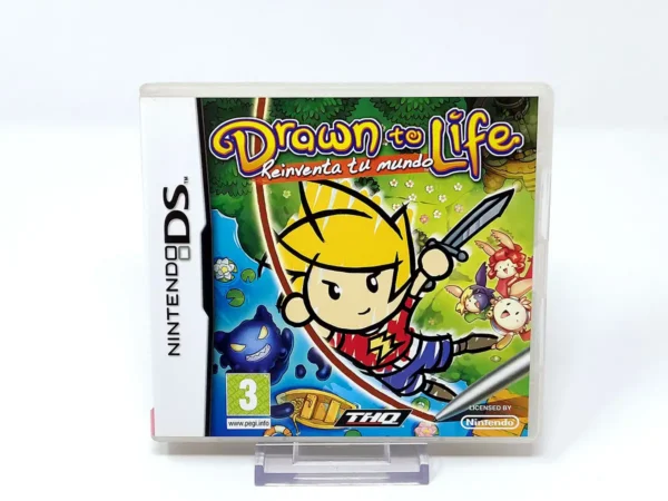 Portada de Drawn to Life: Reinventa tu Mundo (ESP) para Nintendo DS, edición PAL España, de segunda mano