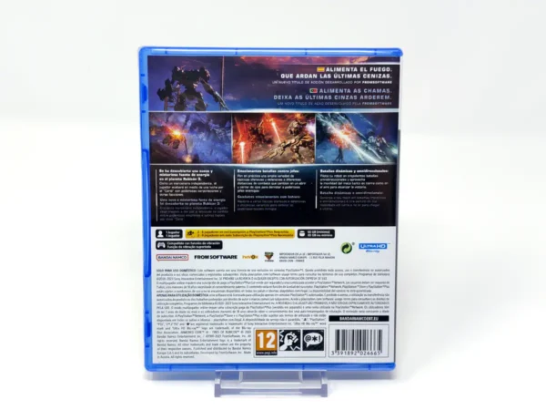 Parte trasera de Armored Core VI: Fires of Rubicon (ESP) (Precintado) para PlayStation 5, edición PAL España