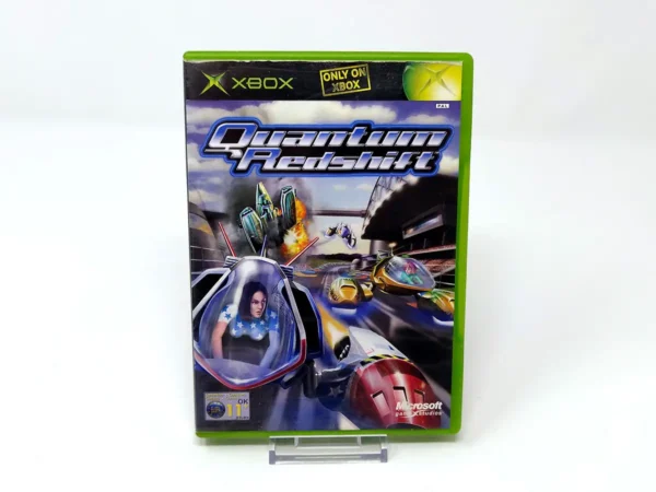 Portada de Quantum Redshift (UK) para XBOX, edición PAL UK, de segunda mano