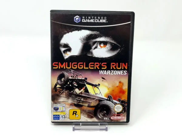 Portada de Smuggler's Run: Warzones (ESP) para Nintendo GameCube, edición PAL España, de segunda mano