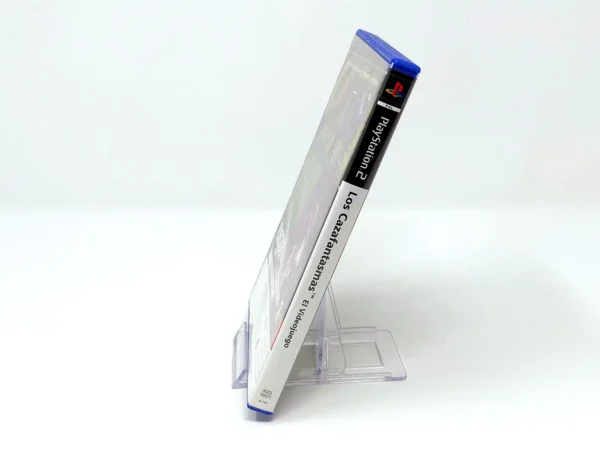 Lateral de la caja de Los Cazafantasmas: El Videojuego (ESP) (Promo) para PlayStation 2