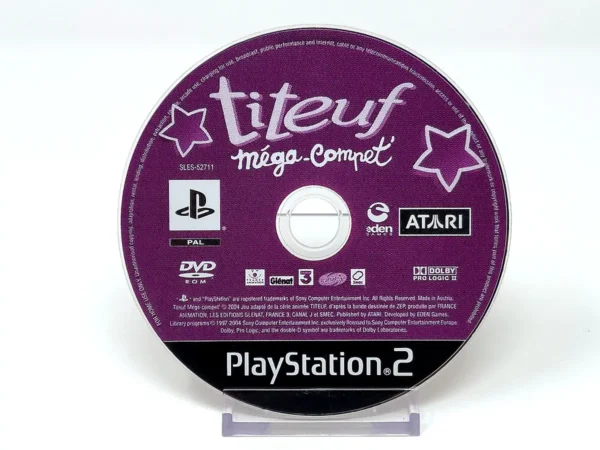 Titeuf Méga-compet' (FRA) (Disco) para PlayStation 2, edición PAL Francia, de segunda mano