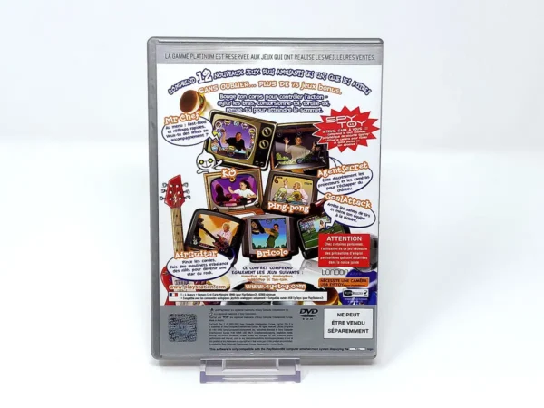 Parte trasera de EyeToy: Play 2 (FRA) (Platinum) (Rebajado) para PlayStation 2, edición PAL Francia