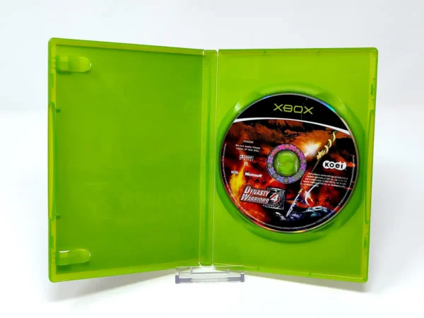 Interior del juego Dynasty Warriors 4 (ESP) (Rebajado) para XBOX con disco y manual
