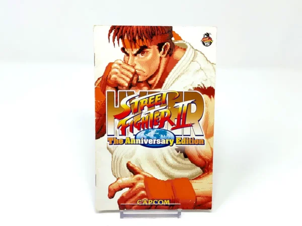 Hyper Street Fighter II: The Anniversary Edition (ESP) (Manual) para PlayStation 2, edición PAL España, de segunda mano