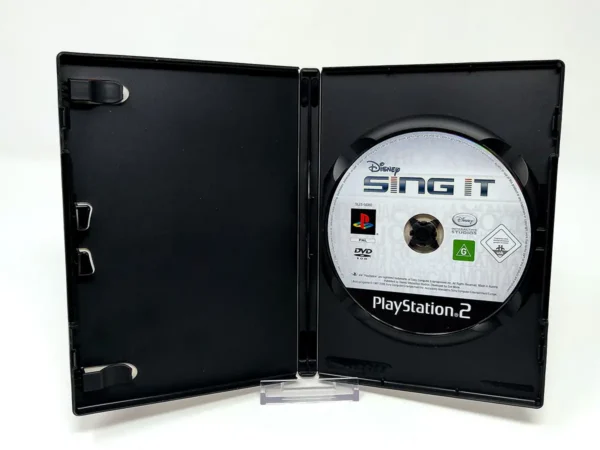 Lateral de la caja de Disney Sing It (ESP) (Rebajado) para PlayStation 2