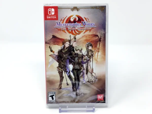 Portada de Mercenaries Wings: The False Phoenix (USA) (Limited Run) (Precintado) para Nintendo Switch, edición NTSC USA, nuevo