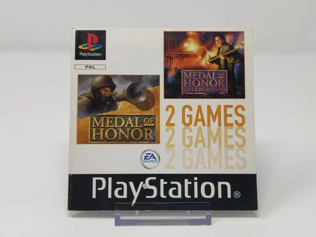 Medal of Honor: Underground - 2 Games (ESP) (Manual)