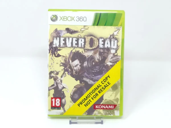 Portada de NeverDead (EUR) (Promo) (Precintado) para XBOX 360, edición PAL UK, de segunda mano