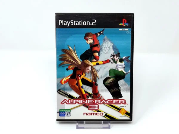 Portada de Alpine Racer 3 (ESP) para PlayStation 2, edición PAL España, de segunda mano