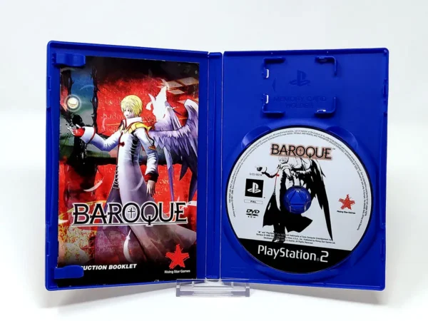 Interior del juego Baroque (EUR) (Rebajado) para PlayStation 2 con disco y manual