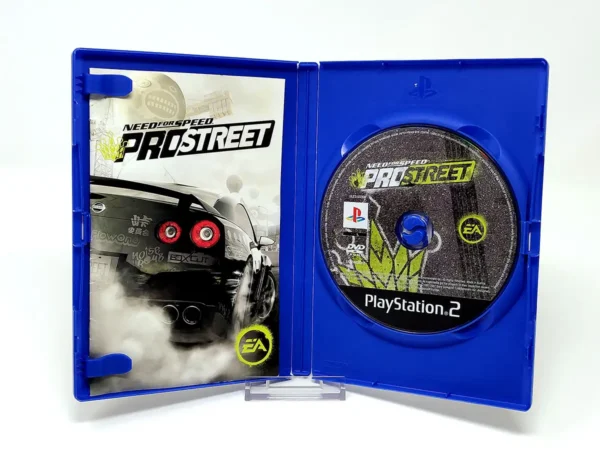 Interior del juego Need for Speed: ProStreet (ESP) para PlayStation 2 con disco y manual
