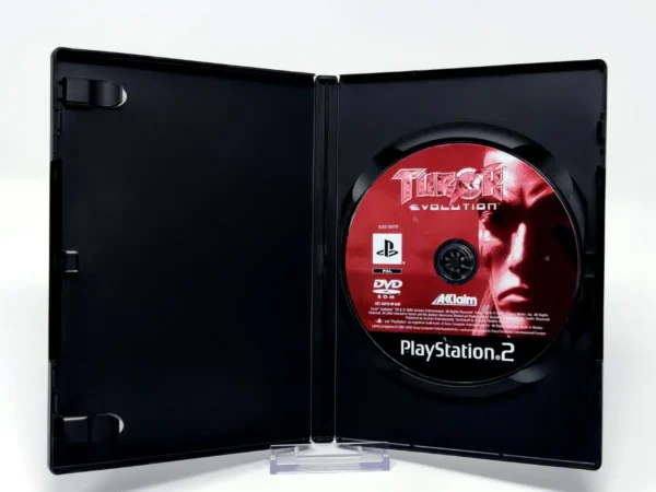 Interior del juego Turok: Evolution (ESP) (Rebajado) para PlayStation 2 con disco y manual
