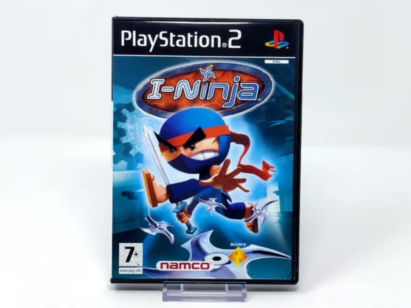 Portada de I-Ninja (ESP) (Rebajado) para PlayStation 2, edición PAL España, de segunda mano