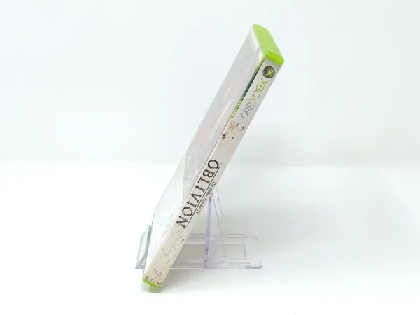 Lateral de la caja de The Elder Scrolls IV: Oblivion (ESP) para XBOX 360