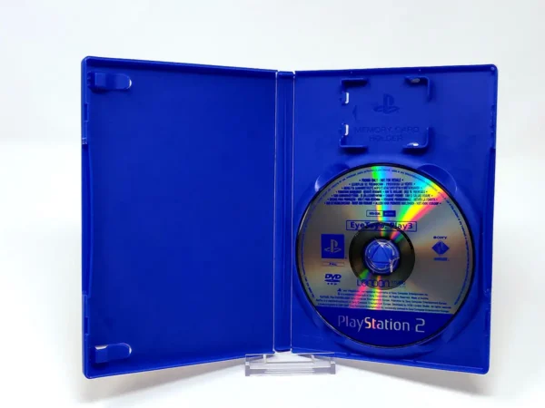 Interior del juego EyeToy: Play 3 (ESP) (Promo) para PlayStation 2 con disco y manual