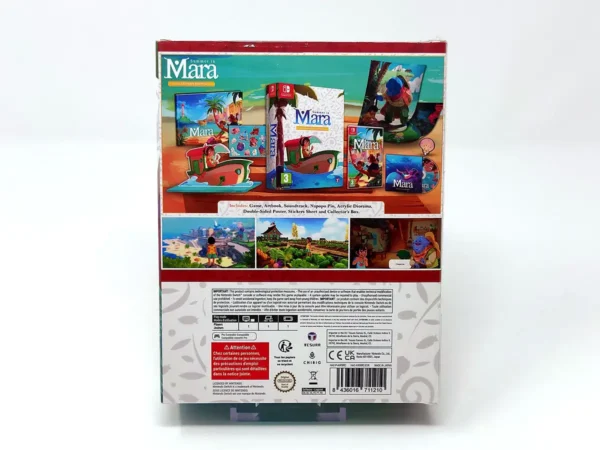 Parte trasera de Summer in Mara: Collector's Edition (ESP) (Precintado) para Nintendo Switch, edición PAL España