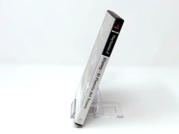 Lateral de la caja de Disney: El Planeta del Tesoro (ESP) para PlayStation 2