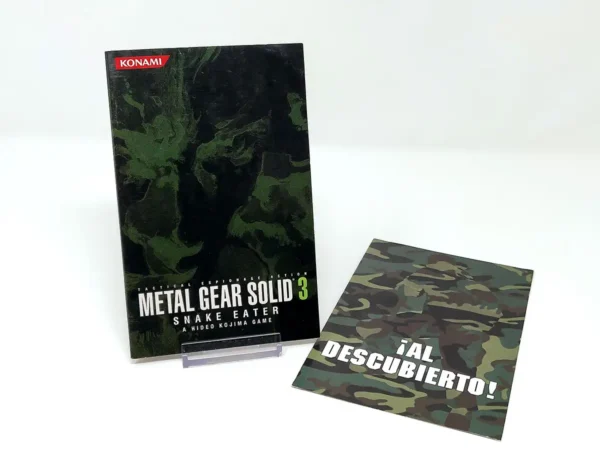 Metal Gear Solid 3: Snake Eater (ESP) (Manual) para PlayStation 2, edición PAL España, de segunda mano