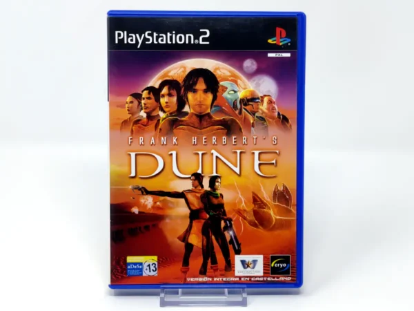 Portada de Frank Herbert's Dune (ESP) para PlayStation 2, edición PAL España, de segunda mano