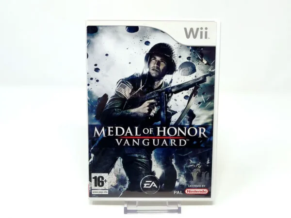 Portada de Medal of Honor: Vanguard (ESP) para Nintendo Wii, edición PAL España, de segunda mano