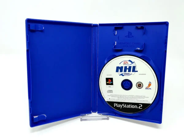 Parte trasera de NHL 2001 (FRA) (Rebajado) para PlayStation 2, edición PAL Francia