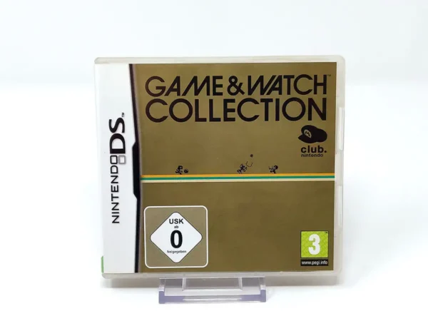 Portada de Game & Watch Collection (ESP) para Nintendo DS, edición PAL España, de segunda mano