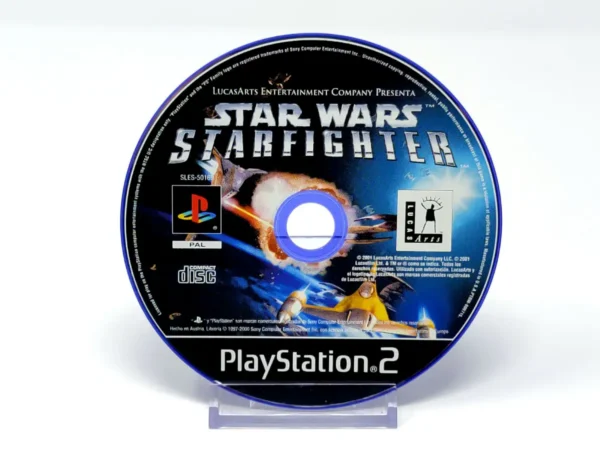 Star Wars: Starfighter (ESP) (Disco) para PlayStation 2, edición PAL España, de segunda mano