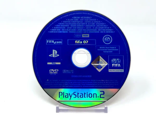 FIFA 07 (ESP) (Demo) para PlayStation 2, edición PAL España, de segunda mano