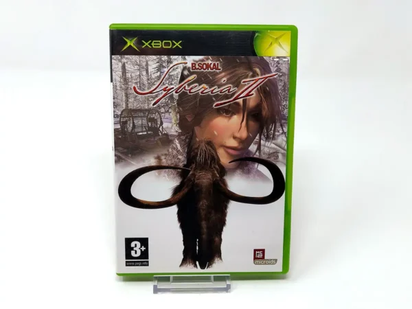 Portada de Syberia II (ESP) para XBOX, edición PAL España, de segunda mano