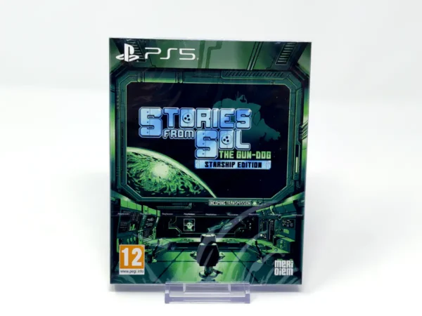 Portada de Stories from Sol: The Gun-Dog (Starship Edition) (ESP) (Precintado) para PlayStation 5, edición PAL España, nuevo