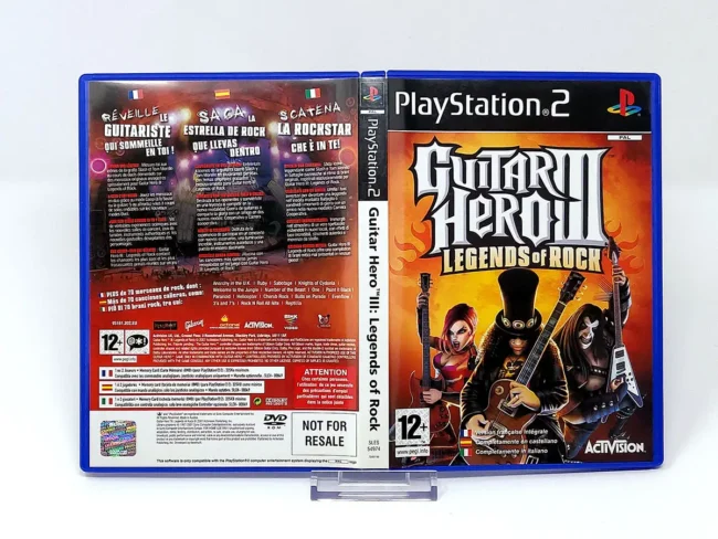 Guitar Hero III: Legends of Rock (ESP) (Carátula)