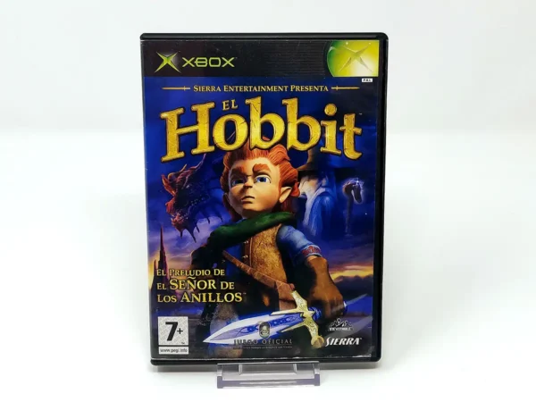 Portada de El Hobbit (ESP) (Rebajado) para XBOX, edición PAL España, de segunda mano