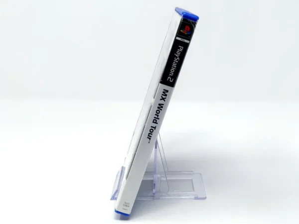 Lateral de la caja de MX World Tour (ESP) para PlayStation 2