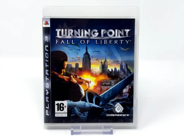 Portada de Turning Point: Fall of Liberty (ESP) para PlayStation 3, edición PAL España, de segunda mano