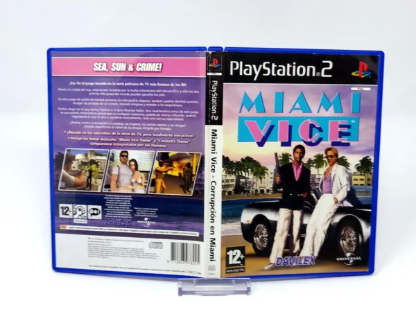 Miami Vice (ESP) (Carátula) para PlayStation 2, edición PAL España, de segunda mano