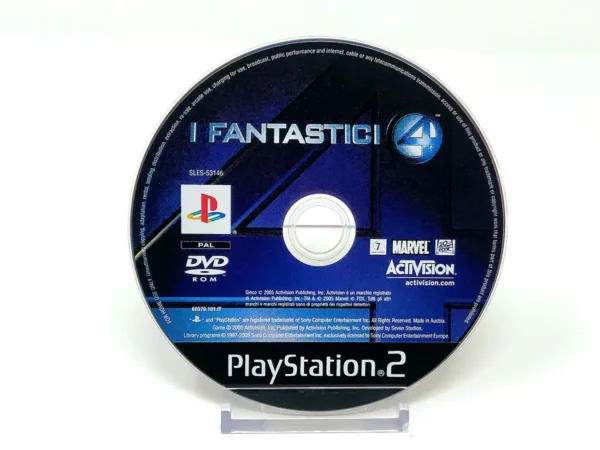 I Fantastici 4 (ITA) (Disco) para PlayStation 2, edición PAL Italia, de segunda mano