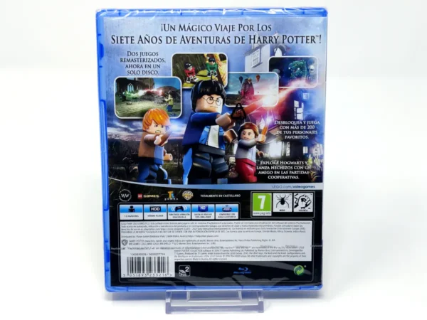 Parte trasera de LEGO Harry Potter Colección (ESP) (Precintado) para PlayStation 4, edición PAL España