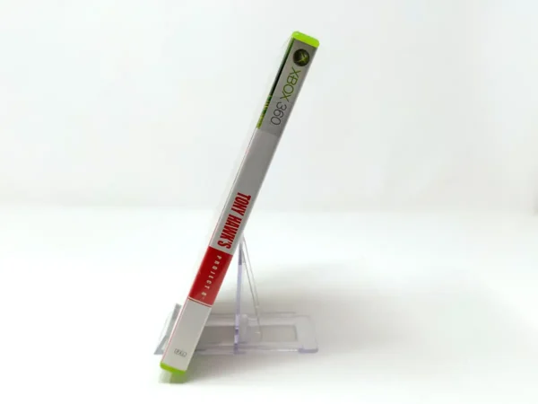 Lateral de la caja de Tony Hawk's Project 8 (ESP) para XBOX 360